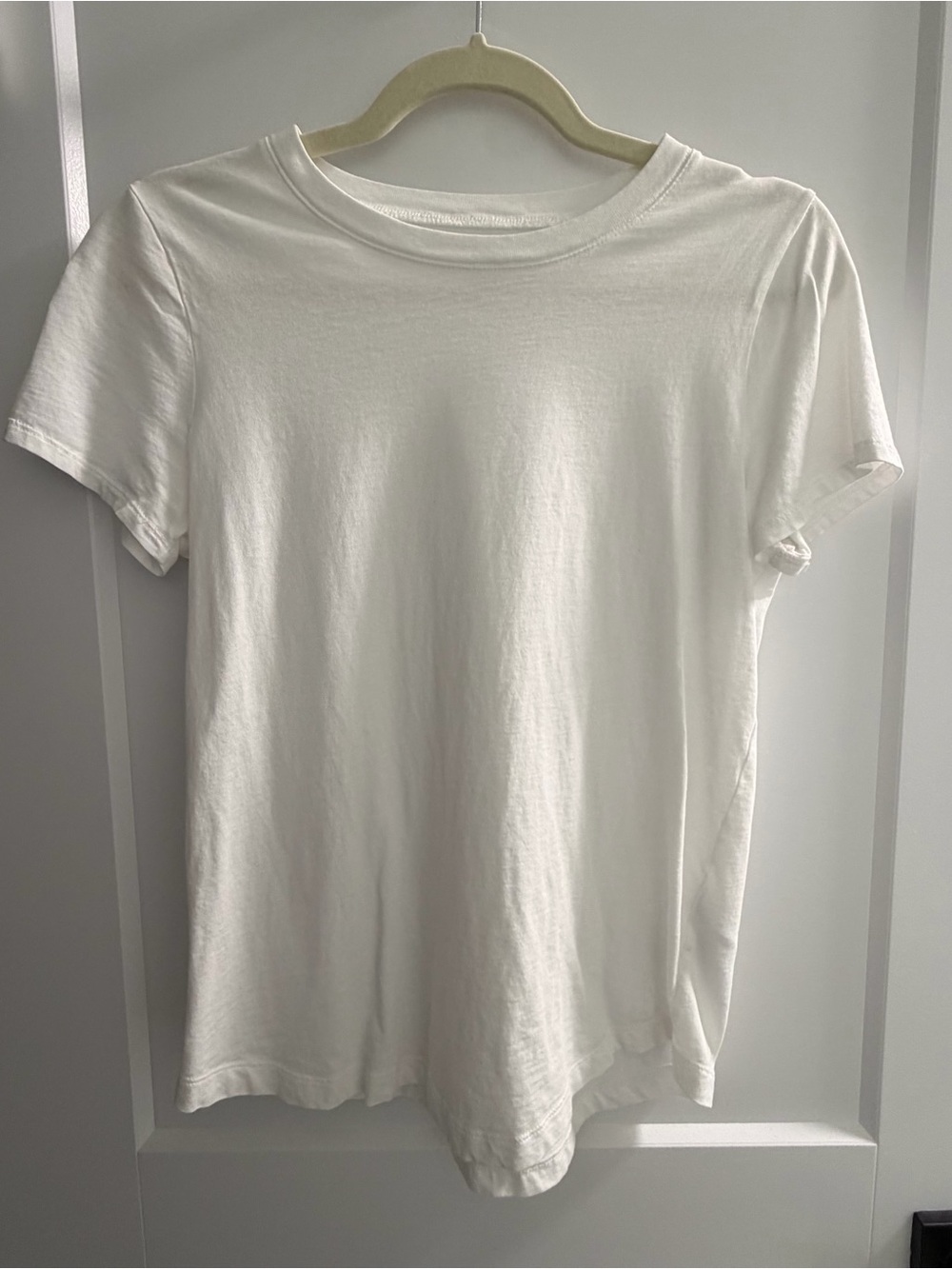 Madewell White Short-Sleeve Crewneck Tee